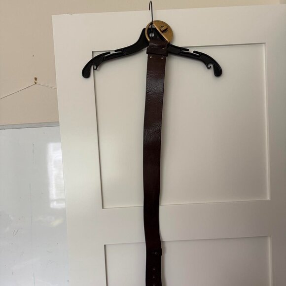 Vintage Diesel 100% Italian Leather Belt - Picture 1 of 5